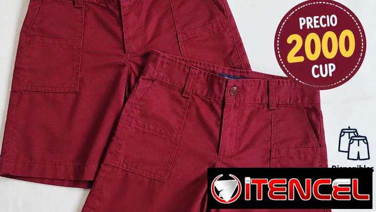 Short X2 varón niño primaria talla 12 NUEVOS