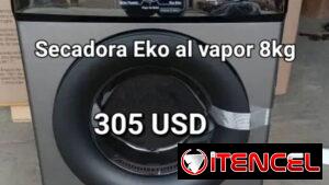 Secadora Eko 8kg al vapor