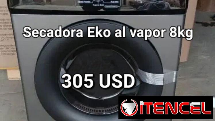 Secadora Eko 8kg al vapor