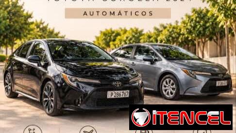 Auto de renta disponible Toyota Corola 2024