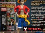 Figura impresa en 3D de Monkey D. Luffy