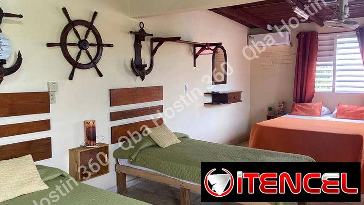 RENTA hostal de 3 habitaciones y piscina en PLAYA SANTA LUCIA, CAMAGÜEY con Qba Hostin 360 — foto 3