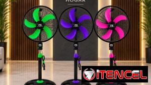 Ventiladores ciclón 18 pulgadas 3 velocidades 38 usd