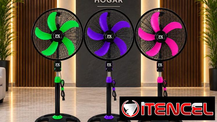 Ventiladores ciclón 18 pulgadas 3 velocidades 38 usd