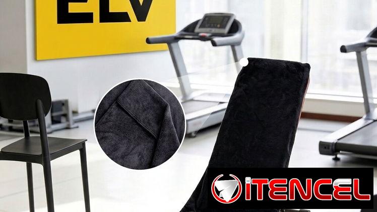 Toalla Fitness // Absorbente y resistente al sudor // Color Gris — foto 2