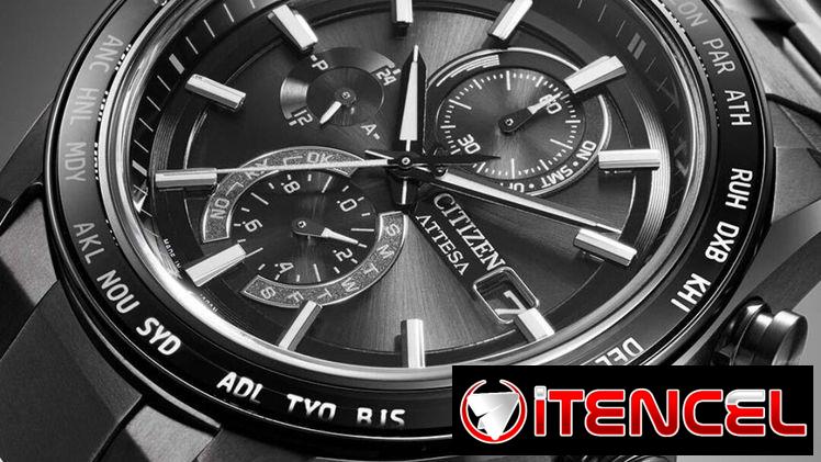 RELOJ CITIZEN ATTESA CRONOGRAFO RADIOCONTROLADO ,SUPER TITANIO ,CRISTAL ZAFIRO ,GAMA TOPE , LO MEJOR DE CITIZEN 52830802