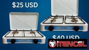 Cocina Daytron de gas para meseta