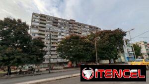Esquina Zanja y Espada,a 2 Cuadras d Infanta=12Plantas,6toPiso,2Elevadores,Apto de 1/4(UN CUARTO) Con Clóset,Terraza a l