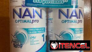 Leche NAN OPTIMAL PRO ETAPA 1 - DE 0 A 6 MESES 🍼 Lata grande de 1.2 kg - Nestlé