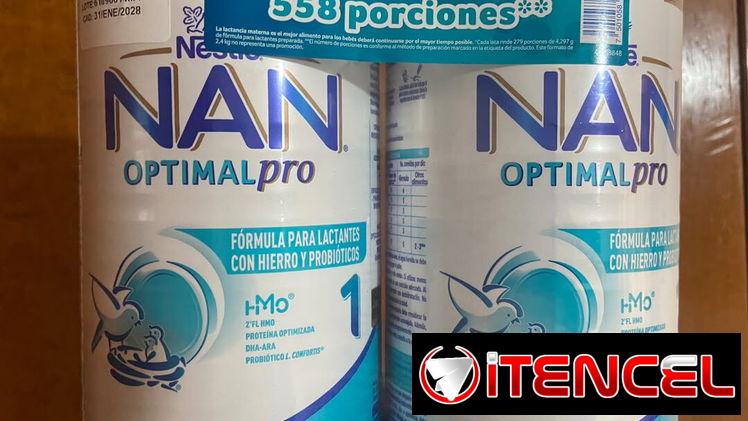 Leche NAN OPTIMAL PRO ETAPA 1 - DE 0 A 6 MESES 🍼 Lata grande de 1.2 kg - Nestlé