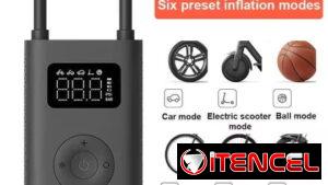 $55 usd nuevo sellado en caja Xiaomi Mijia portátil Electric Compresor de aire 2/2D, bomba de aire 2, inflador inteligen