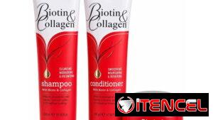 Set capilar con biotina y colágeno — 3 piezas