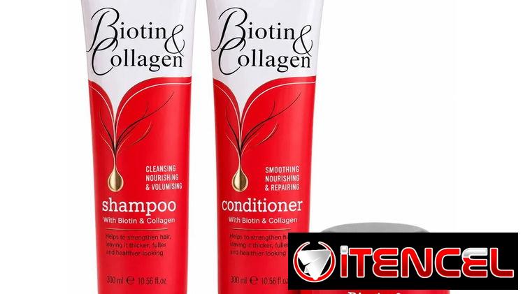 Set capilar con biotina y colágeno — 3 piezas