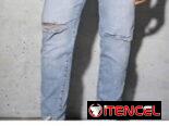Pantalones de mezclilla de hombre