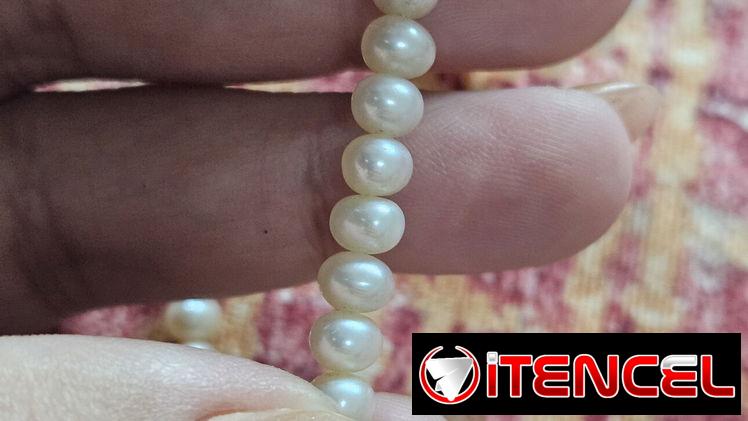 Collar de perlas auténtico — foto 1