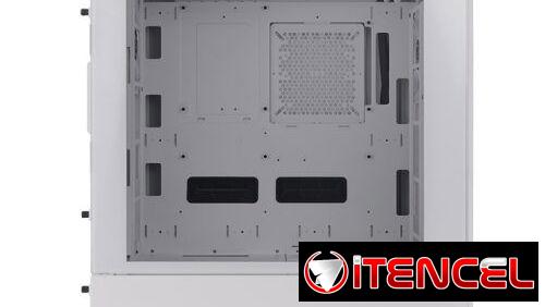...GANGA SUPER ULTRA FULL TOWER, THERMALTAKE GT500, DETALLE CRISTAL FRONTAL ROTO POR ADUANAS .. — foto 1
