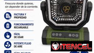 ✅️VENTILADOR RECARGABLE X-13 45USD