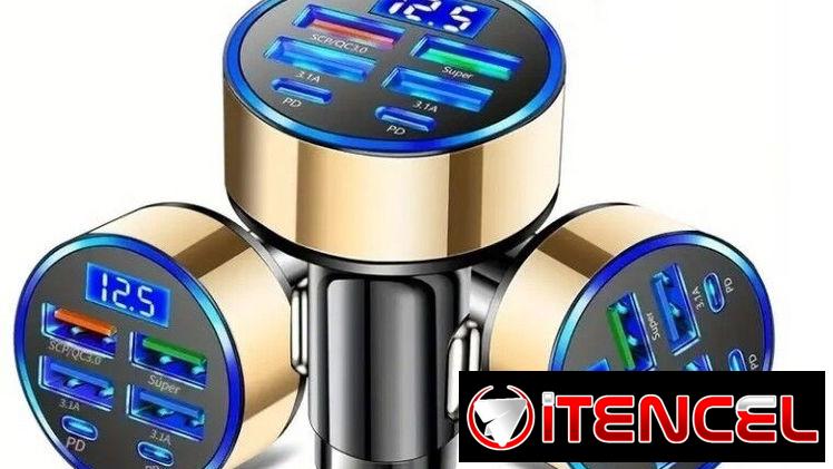 CARGADOR DE MOVILES PARA AUTOS
