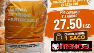 Harina de trigo panificable