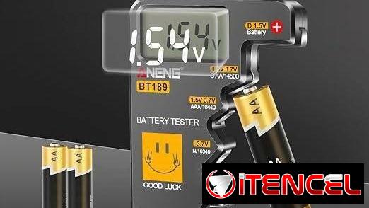 ANENG BT189 Probador Digital de Baterías Pantalla LCD