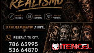 Estudio de tatuajes especializado en realismo +53 53664870