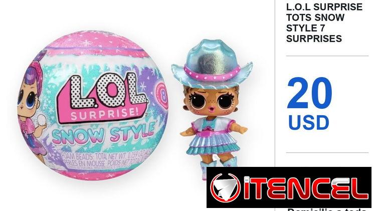 MGA Entertainment L.O.L Surprise Tots Snow Style 7 Surprises
