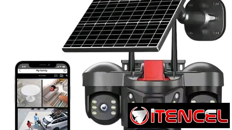 Camara de Vigilancia con tres camaras