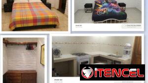 se renta apt de 2 cuartos. independiente. lineal
