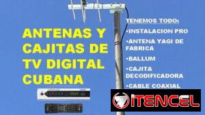 INSTALACIÓN DE ANTENAS PARA CAJITAS DE TV CUBANA