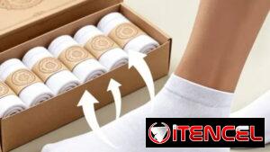 MEDIAS BLANCAS TOBILLERAS UNICA TALLA