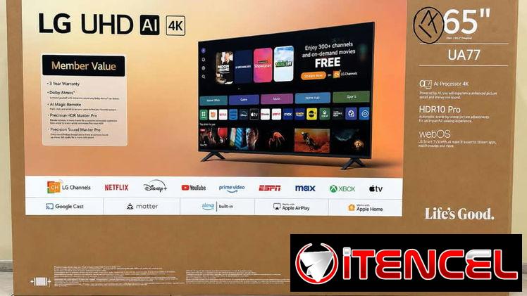 ✅ SMART TV LG 65 PULGADAS 4K