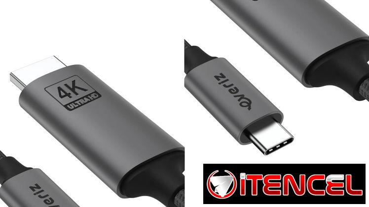 Cable UHD 4K – 8K 60Hz Tipo C-HDMI — foto 3