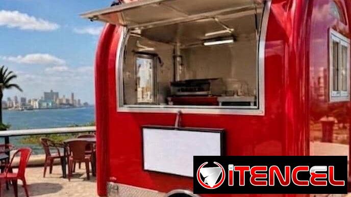 🚚 Mini Food Trailer Ovalado  YBM/PREMIUM  Precio:  13,000 USD
