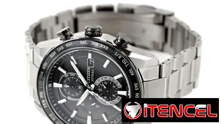 RELOJ CITIZEN ATTESA RADIOCONTROLADO , CRONOGRAFO , SUPER TITANIO CON CRISTAL DE ZAFIRO , LO MEJOR DE CITIZEN 52830802