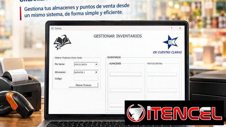 📦 UN SOLO SISTEMA. TODOS TUS ALMACENES Y PUNTOS DE VENTA. SIN CORRIENTE ELÉCTRICA Y SIN CONEXIÓN A INTERNET 🛜