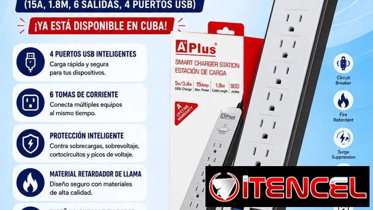 Extensiones multitomas, Protector de voltaje tipo socket, Estabilizador Automática de Voltaje