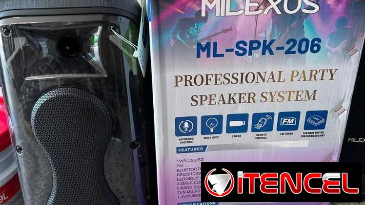 Bocina Milexus doble 6 pulgadas