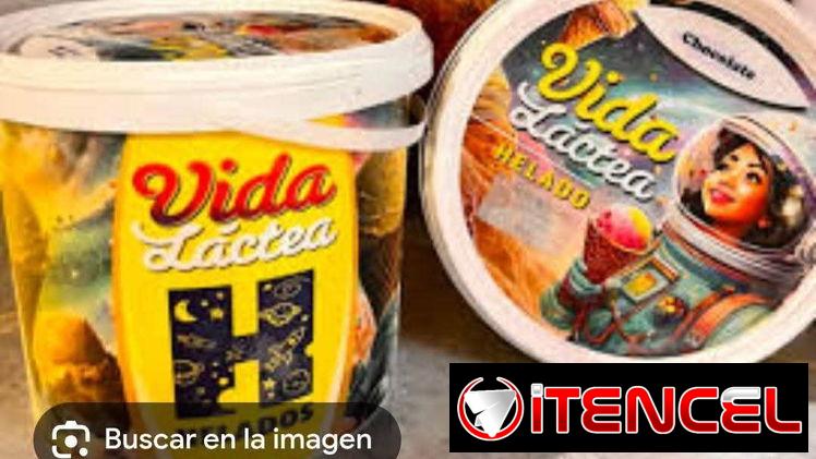 Cubitos de 3 lt vida láctea y cajas de 4 lt coppelia