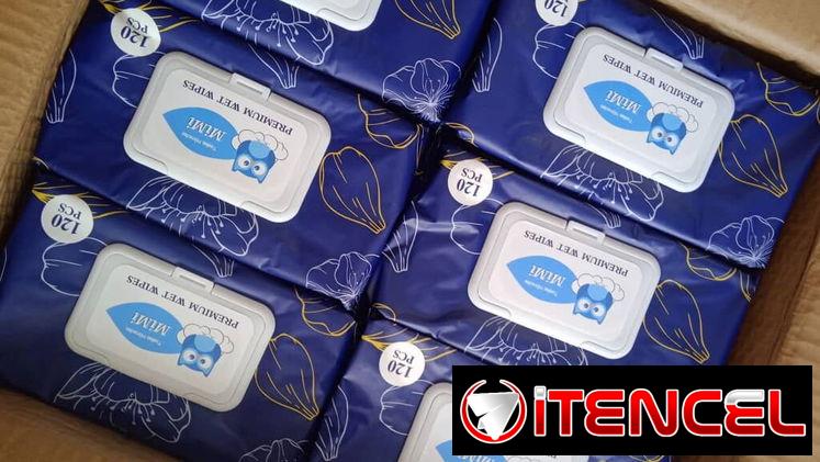 toallitas húmedas sin alcohol 120 unidades