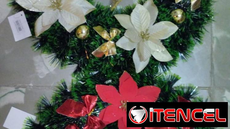 Corona decorativas para navidad (mo)