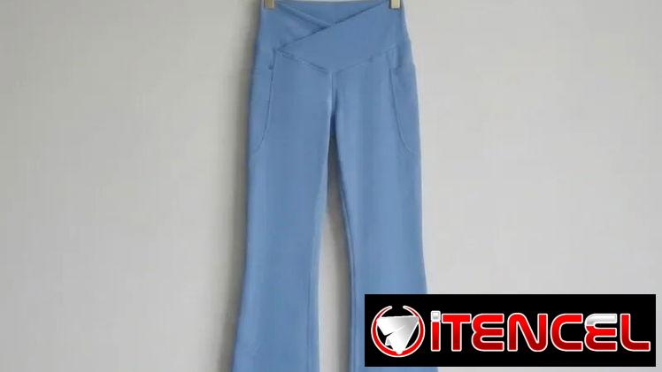Pantalón Deportivo Flare Azul (Tallas XS/S) • Con Bolsillos