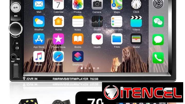 REPRODUCTORA CON PANTALLA DE 7 PULGADAS PARA AUTOS