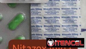 Vendo Nitazoxanida 500mg 6tab