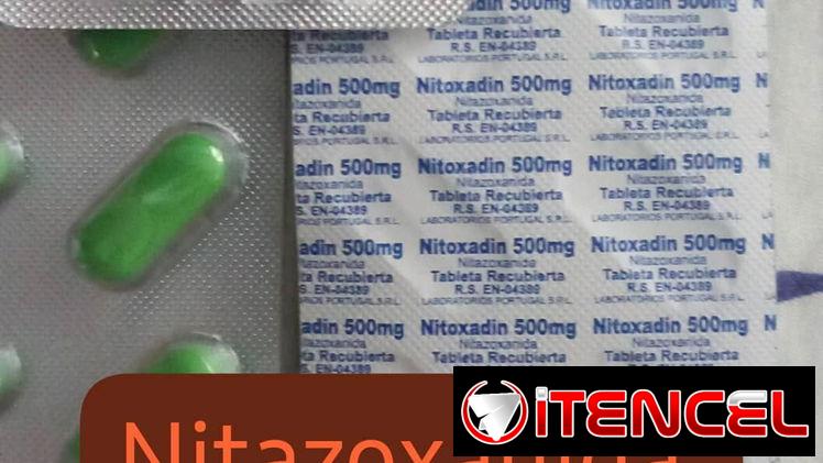 Vendo Nitazoxanida 500mg 6tab