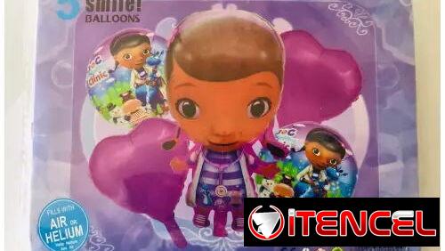 Set de 5 Globos Doctora Juguetes(TC,) — foto 2
