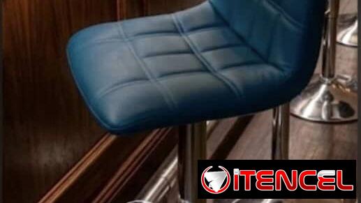 Silla de bar giratoria alta