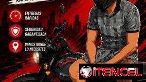 Servicio de mensajería y moto taxi