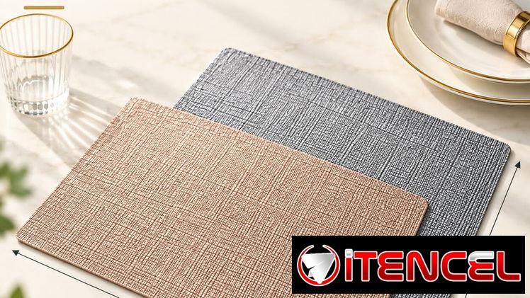 Doylie Matizado – 45 × 30 cm  💵 Precio: 13 USD  Un complemento sencillo y elegante para vestir la mesa