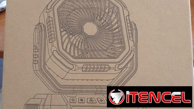 🍃 VENTILADOR RECARGABLE PORTÁTIL F22S. MENSAJERÍA CON FACTURA Y GARANTÍA. TL 54833699