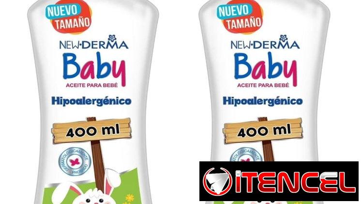 Aceite para bebé hipoalergénico New Derma Baby 400 ml
